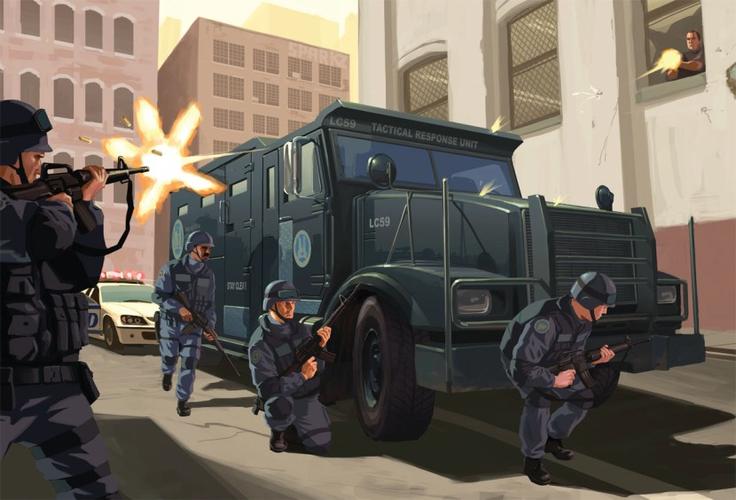 gta4特警截图
