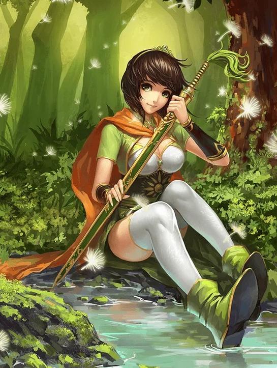 三国杀大乔小乔初代原画缩略图