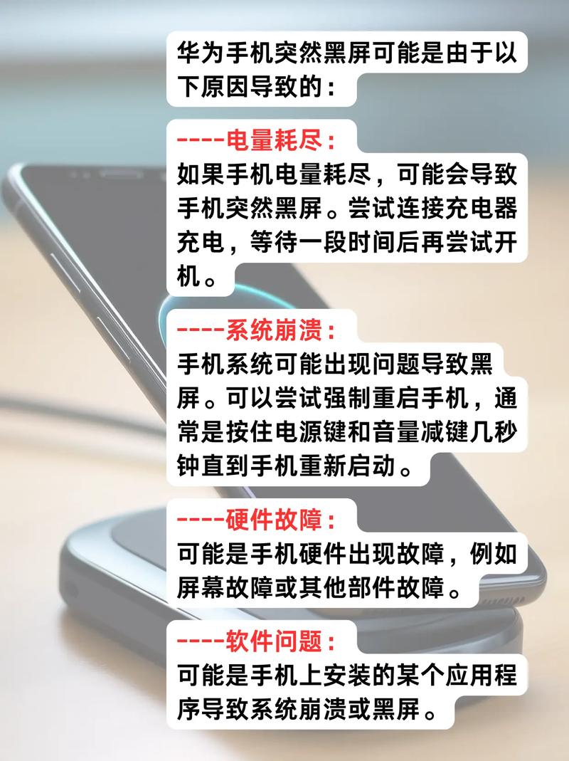 华为手机屏幕锁死,关不了机是什么原因?