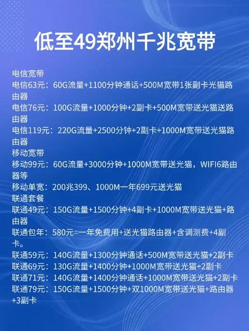 千兆宽带多少钱一年