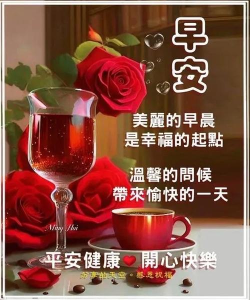 中年女人每天给异性发早安