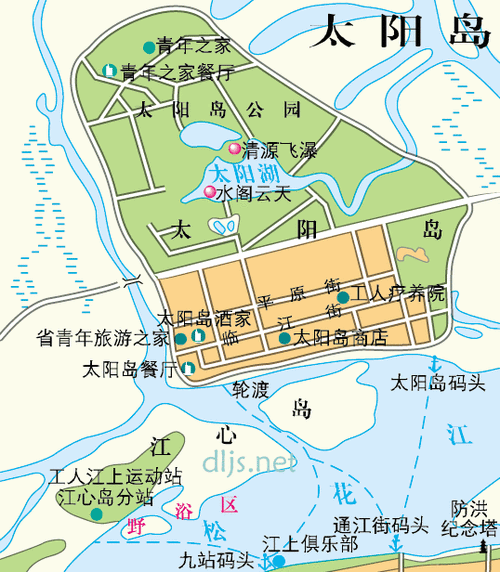 哈尔滨地图旅游地图