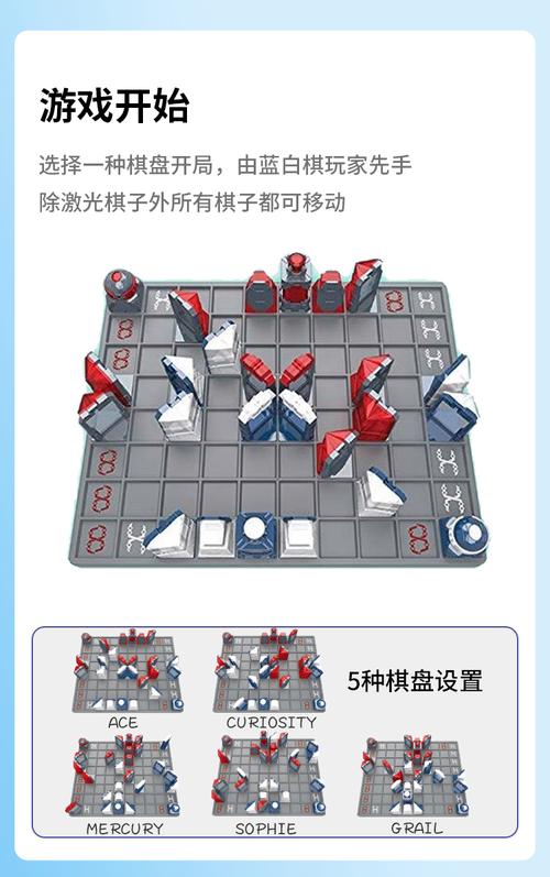 激光镭射棋的中文说明