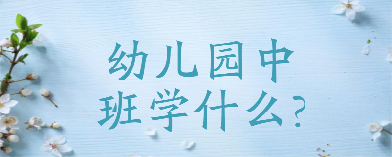 幼儿园学什么