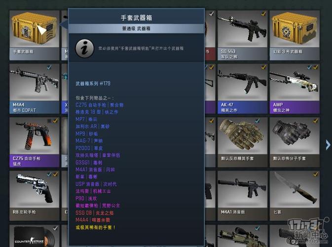 手机上看csgo仓库的软件游戏截图