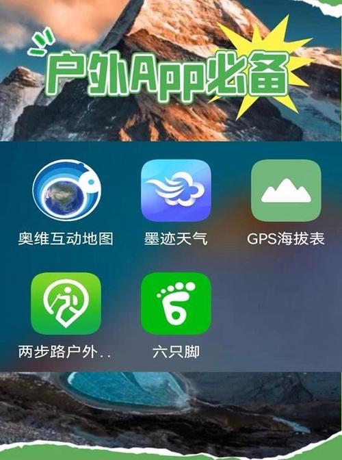 户外探险app截图