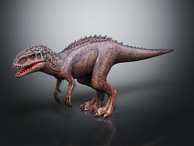 3d恐龙动漫里的暴虐龙