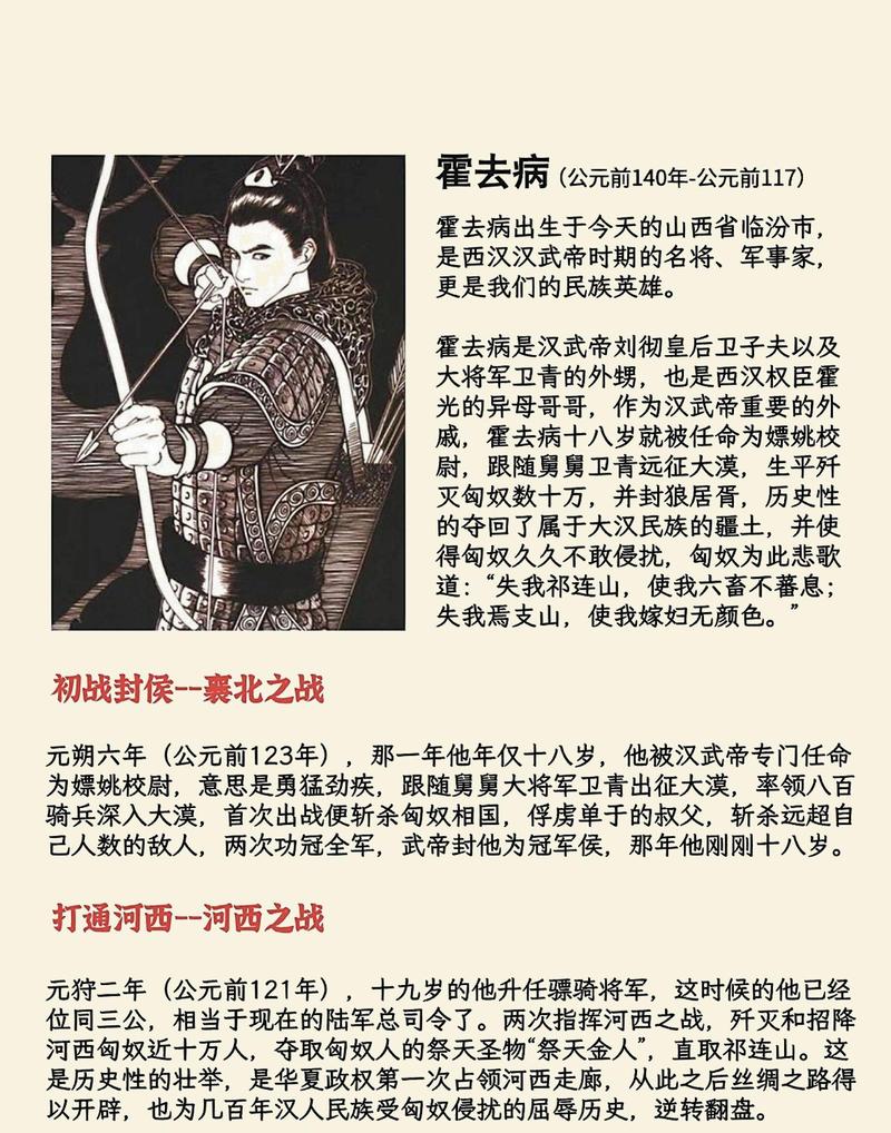 霍去病死因的多种猜测