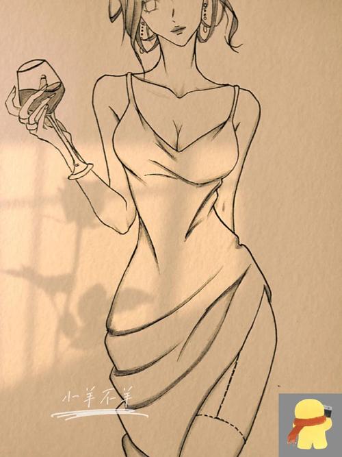 a1美女绘画图片欣赏