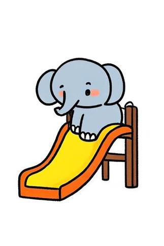 动物滑滑梯 动画缩略图