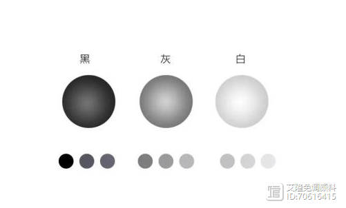 色彩的尽头是黑白灰