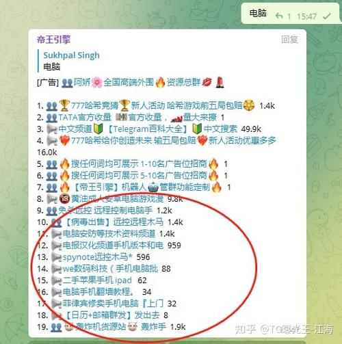TG搜索频道入口