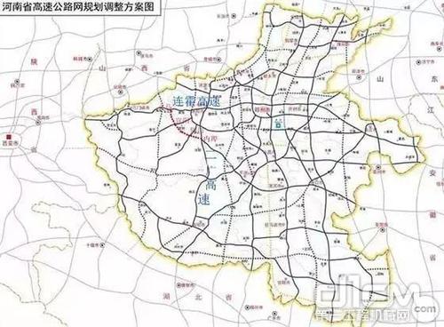 河南规划高速公路图