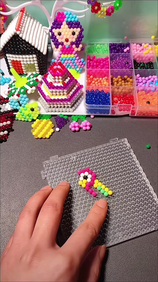 魔法珠立体图案