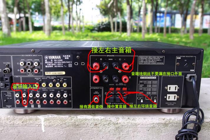 功放左右声道可以并在一起吗
