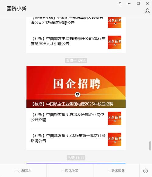 国资小新招聘平台官网入口