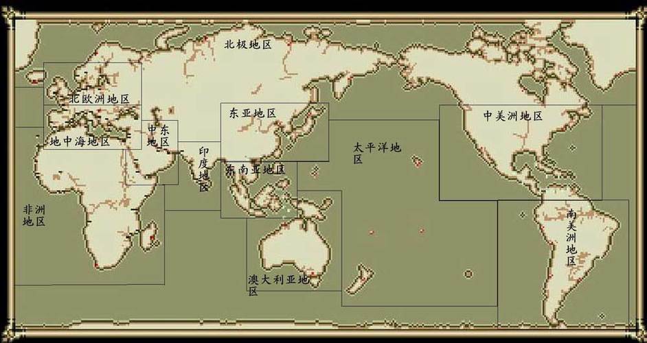 大航海2地图