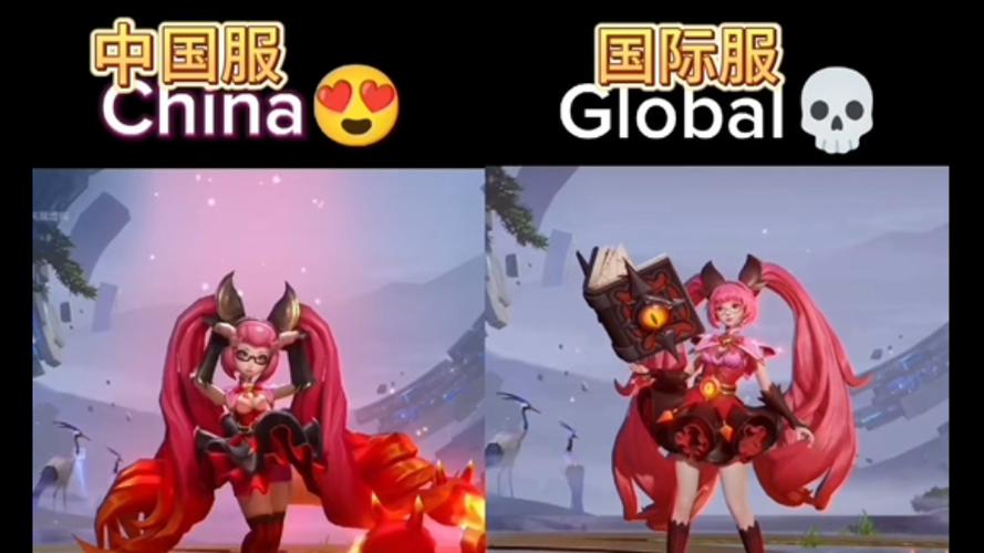 王者荣耀国际服与国服英雄对照表图标