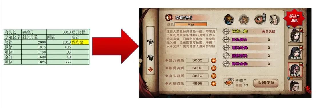 烟雨江湖4紫脉序列攻略
