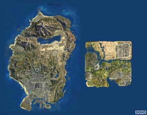gta5线上和线下有啥区别图标