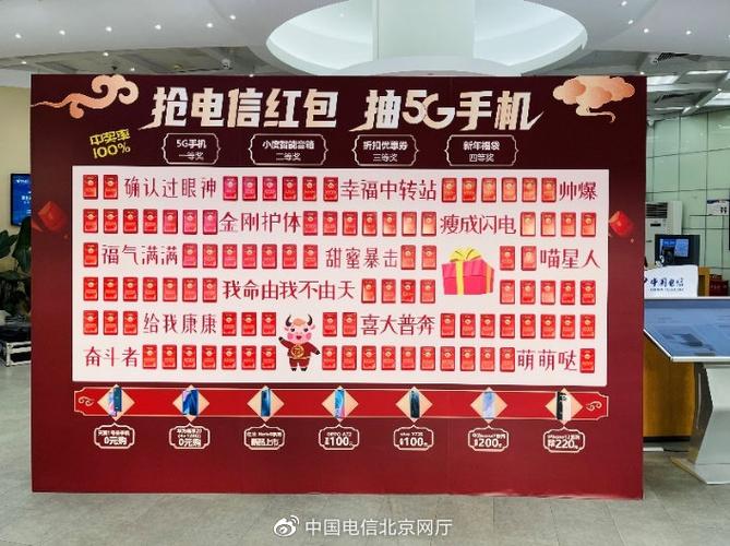 中国电信红包发放