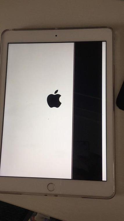 ipad屏幕出现黑线缩略图