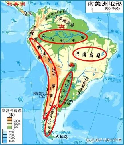 美洲地图全图