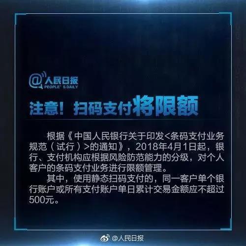 支付宝静态二维码限额