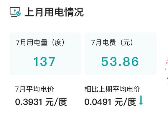 一般家里一个月用多少度电