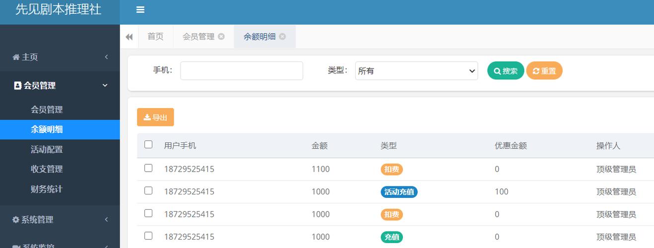 云雀管理系统