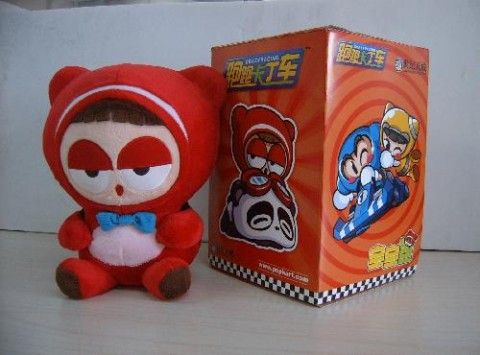 跑跑卡丁车旧玩偶