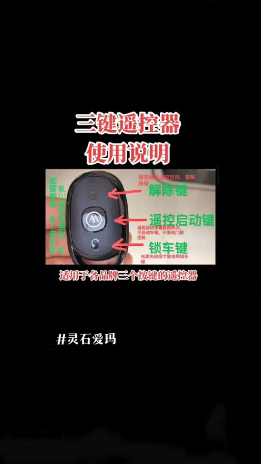 爱玛钥匙使用说明图标