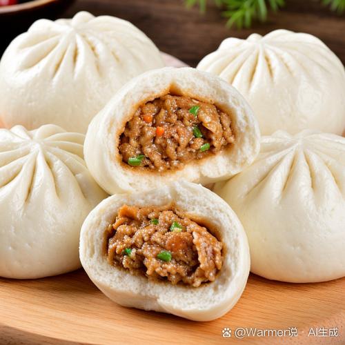 肉包子的英语咋说