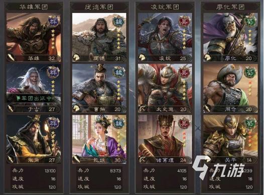 三国群英传双奶阵容