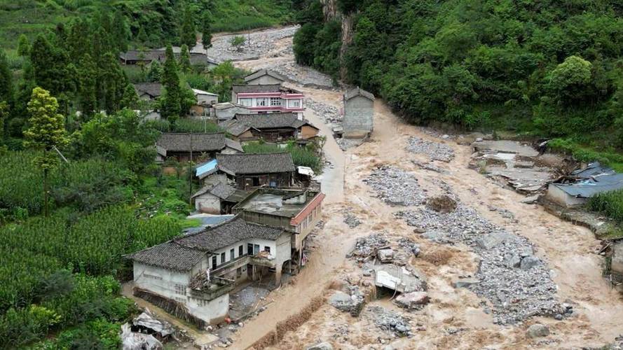 山洪严重程度颜色
