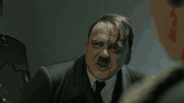 希特勒举手表情包gif