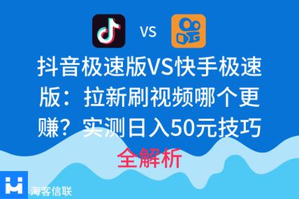 抖音极速版与抖音短视频图标