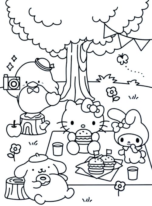 kitty猫怎么涂色
