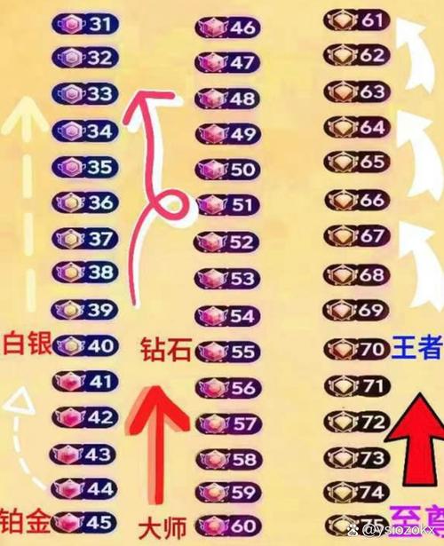抖音各级别图标大全