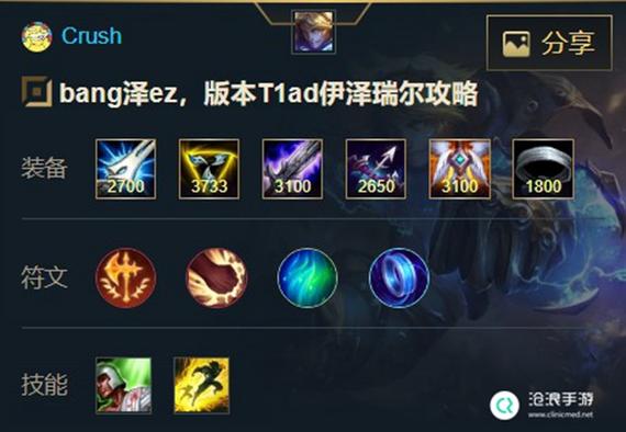 lol法装ez秒人出装游戏截图