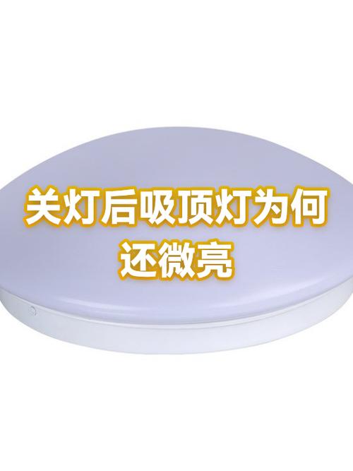 吸顶灯闪了就不再亮了