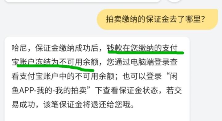 闲鱼保证金交了还能追回来吗