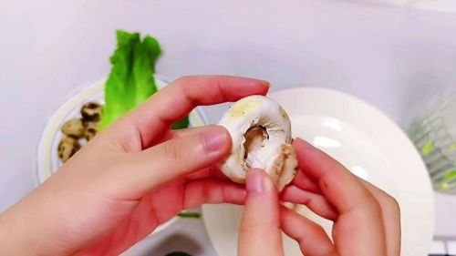 口蘑去蒂怎么取方便截图