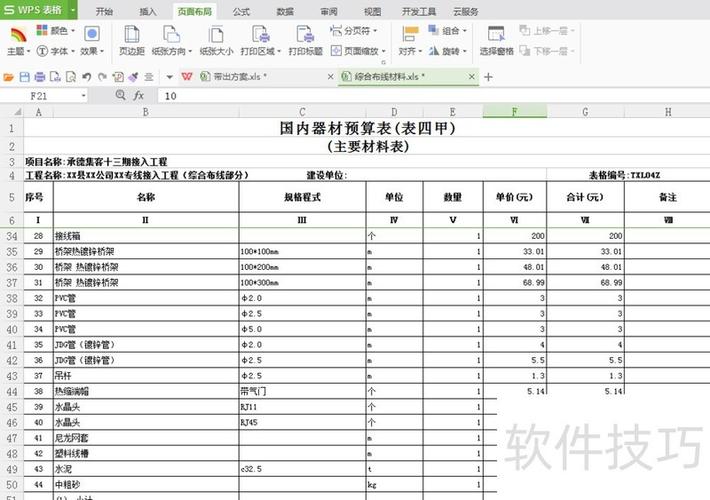 方法/步骤 1 在打开的excel表格里点击页面布局.