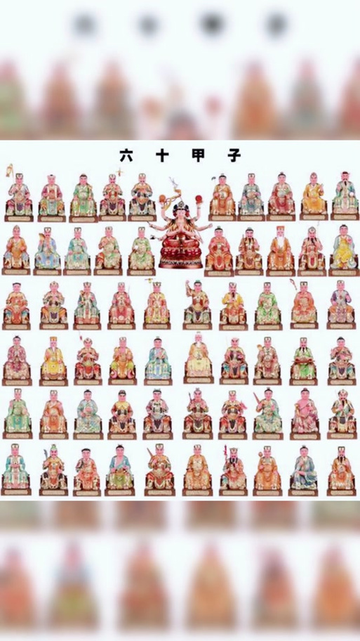 六十甲子太岁一览表