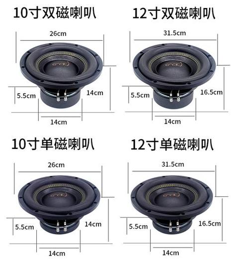 6寸喇叭直径对照表