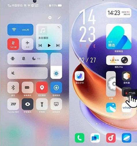 vivo如何显示中国移动