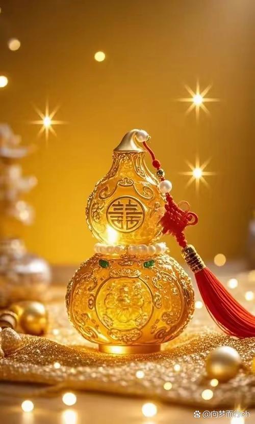 葫芦福禄招财图片