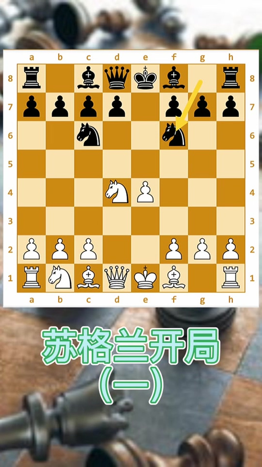 初学国际象棋的下法