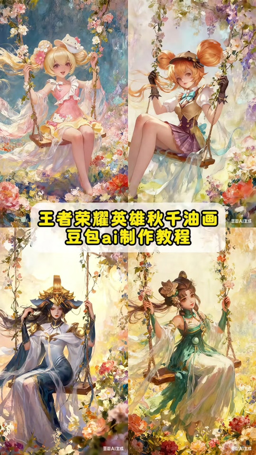 王者荣耀怎么把海报改成动画